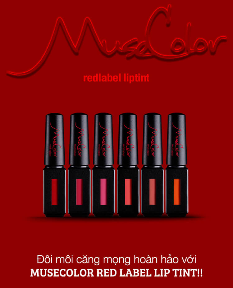 MuseColor Red label Lip Tint 2