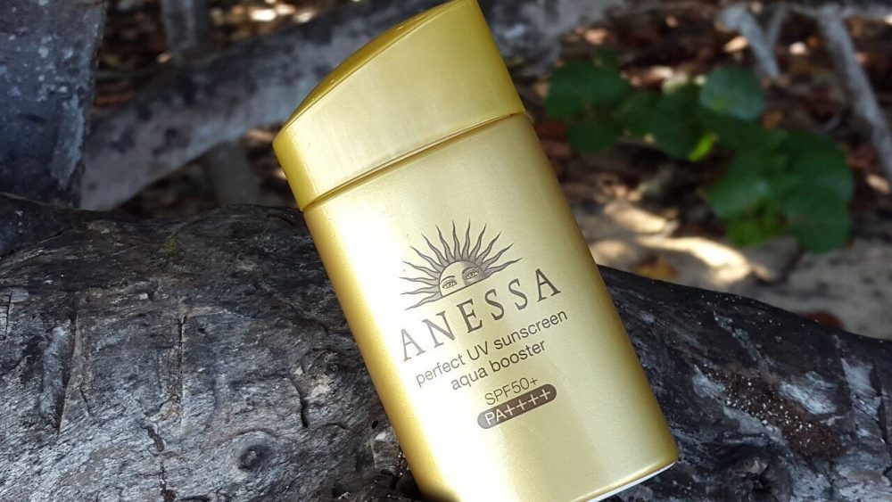 Kem chống nắng ANESSA Perfect UV suncreen aqua booster SPF 50+ PA++++(màu vàng đồng).