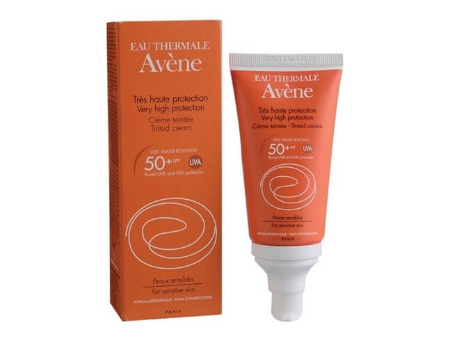 Avene Very High Protection Tinted Cream SPF50.