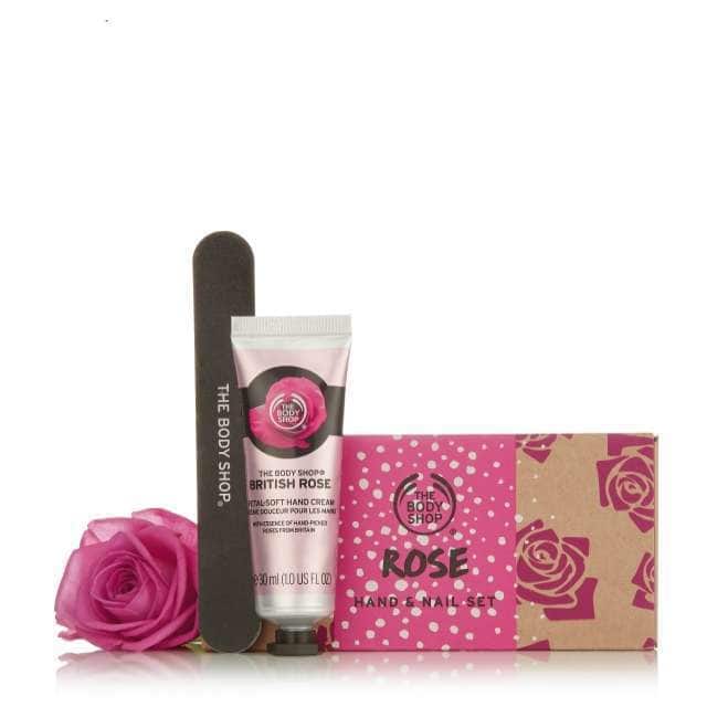 The Body Shop British Rose Petal Soft Hand Cream
