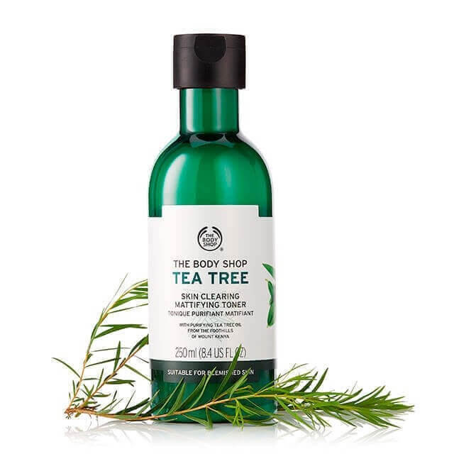 The Body Shop Tea Tree Skin Clearing Toner - Nước hoa hồng cho da dầu mụn tràm trà