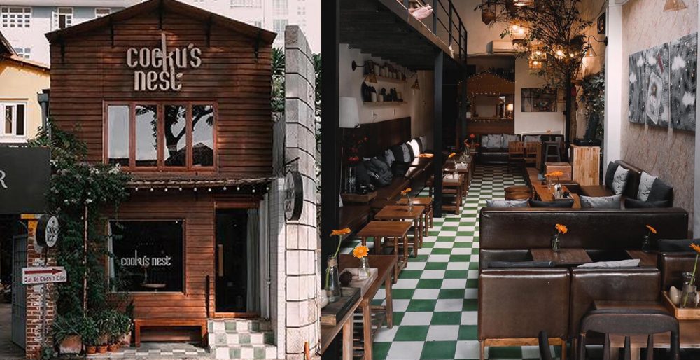 Cooku’s Nest Cafe la quan cafe mang dam phong cach vintage